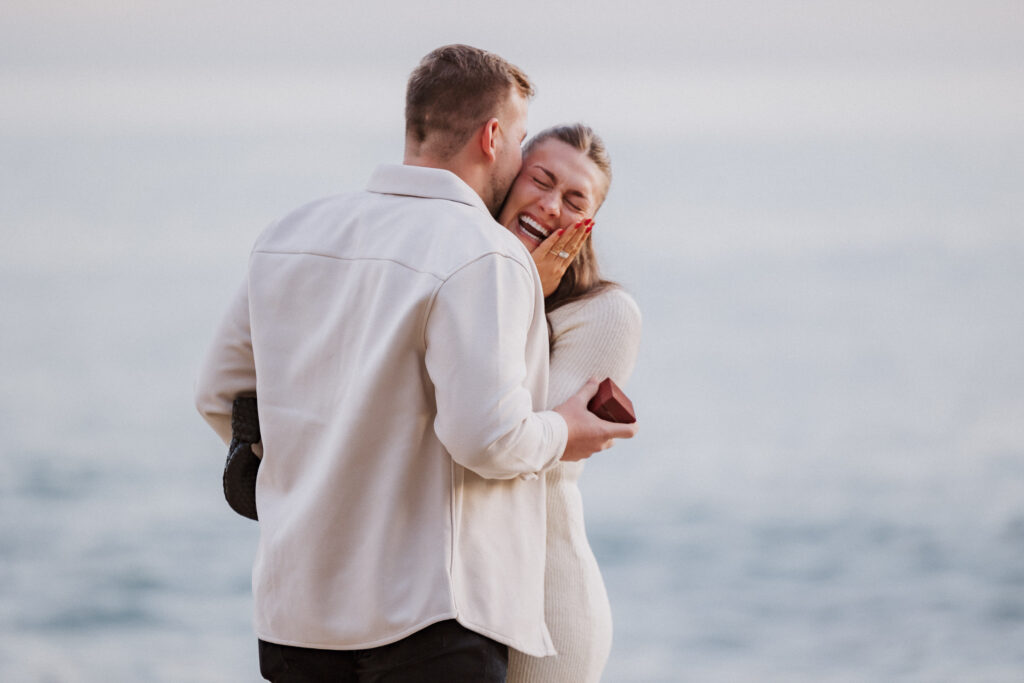 palos verdes wedding photographer engagement session at terranea resort