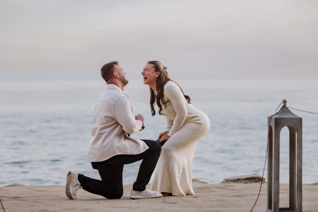 palos verdes wedding photographer engagement session at terranea resort