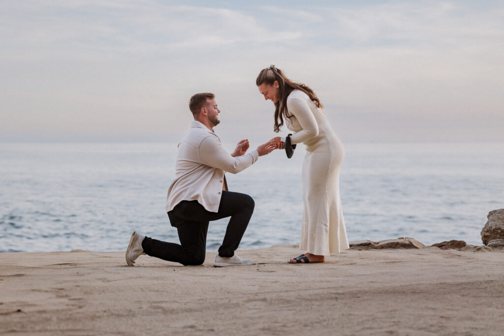 palos verdes wedding photographer engagement session at terranea resort