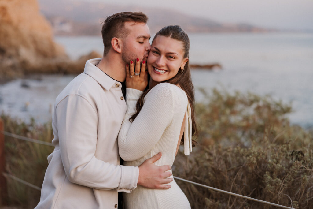 palos verdes wedding photographer engagement session at terranea resort