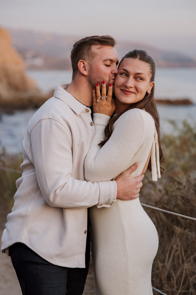 palos verdes wedding photographer engagement session at terranea resort