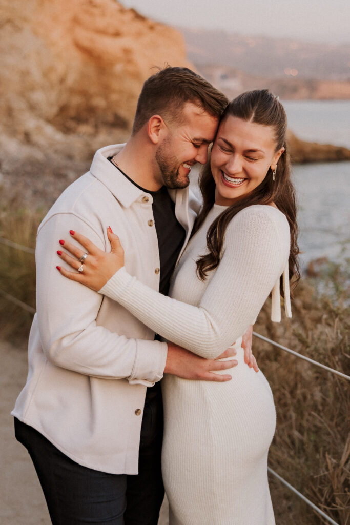 palos verdes wedding photographer engagement session at terranea resort