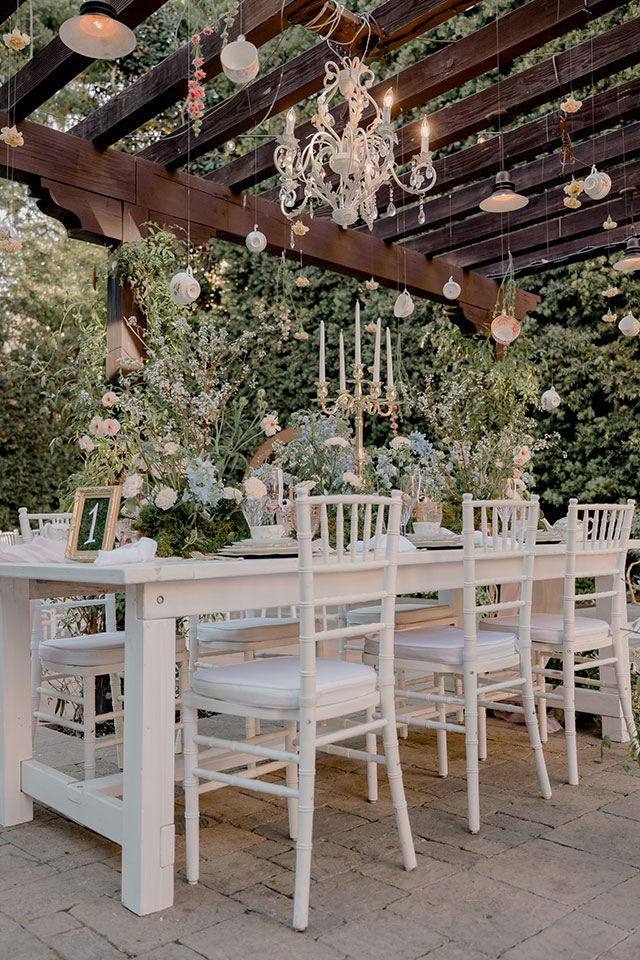 orange county modern garden wedding Franciscan gardens Wedding whimsical decor